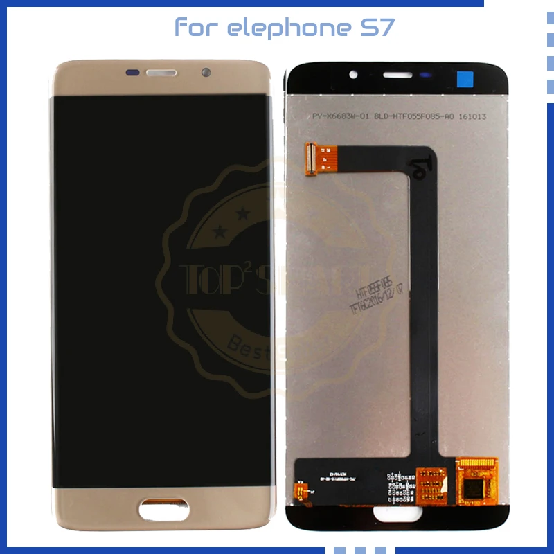 Для Elephone S7 ЖК-дисплей сенсорный экран дигитайзер сборка Замена для Scree телефона