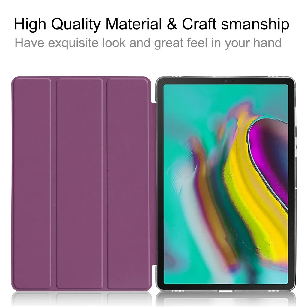Чехол для планшета Samsung Galaxy Tab S5e 10 5 2019 T720 T725 чехол с автоматическим режимом