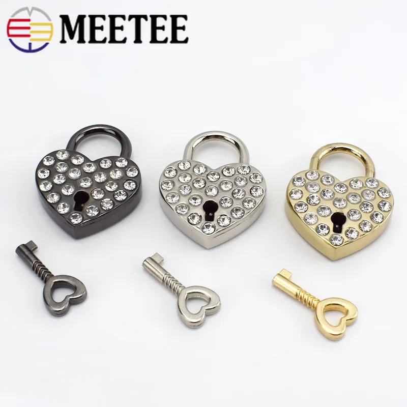 Meetee 2/5 шт. ручной работы аксессуары оборудования сумки металлическим замком застежкой Круглый Поворотный замок пряжки с зажимом DIY декоративная сумочка аксессуары