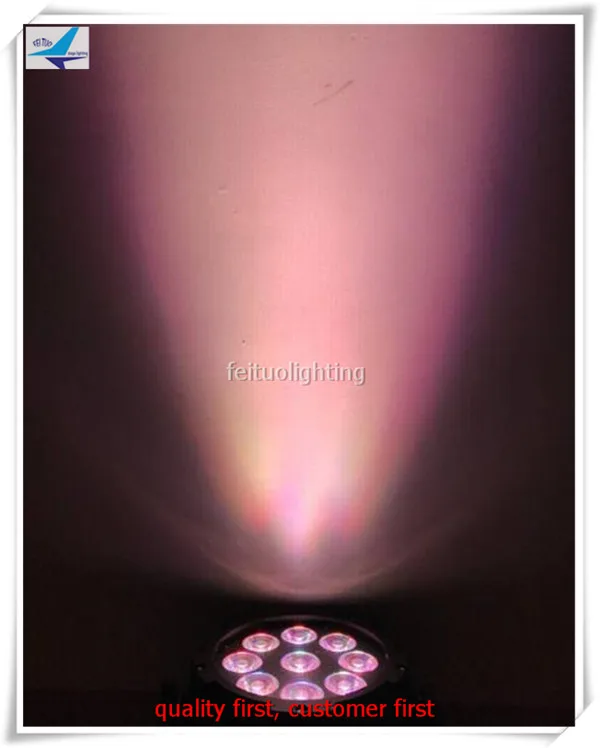 (12 в партии) 9x12 Вт rgbwa uv 6 1 питание от аккумулятора открытый wifi LED PAR Wash