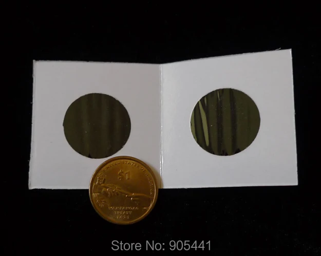 Картонные лавсаровые держатели для монет 50 шт. 2 х2 принадлежности диаметром 26 мм