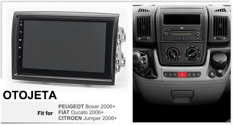 Андроид 10 радио 8core Автомобильный мультимедийный GPS навигации для Peugeot боксер Fiat
