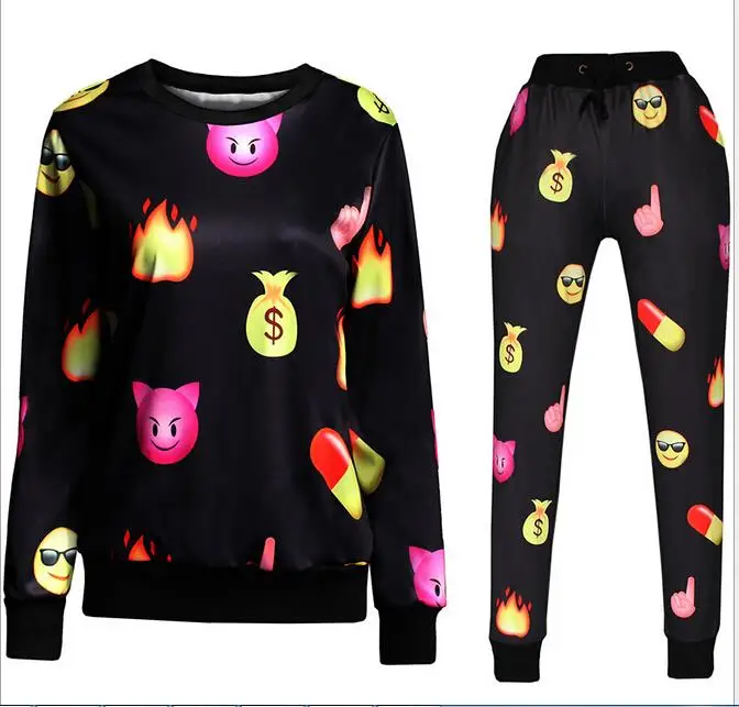 2015 new men/women Harajuku Emoji 
