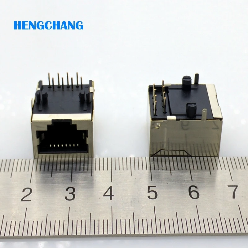 RJ45 Connector Socket PCB Mounting Network Adapter For Ethernet Data Transfer | Обустройство дома