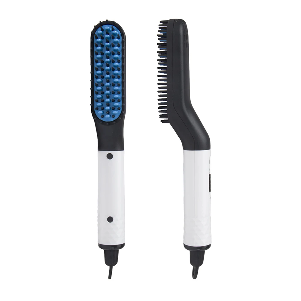 

Multifunctional Hair Brush Comb Quick Beard Straightener Curling Straighten Hair Curler Men Beauty Hair Styling Tool