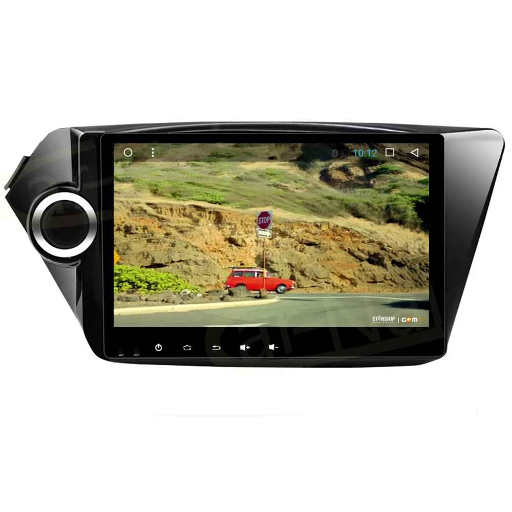 Автомобильный GPS 9 дюймов плеер навигация Android 7 1/8 0 для Kia K2 RIO 2010 2011 2012 2013 2014 2015 с Wifi