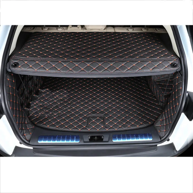 Lsrtw2017 волокна кожи багажник автомобиля коврик для range rover evoque 2011 2012 2013