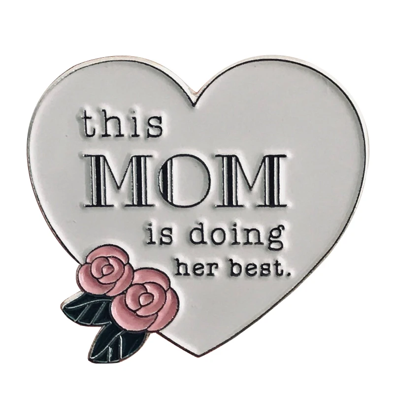

Mother's Day gift Mom Badge Enamel Pin