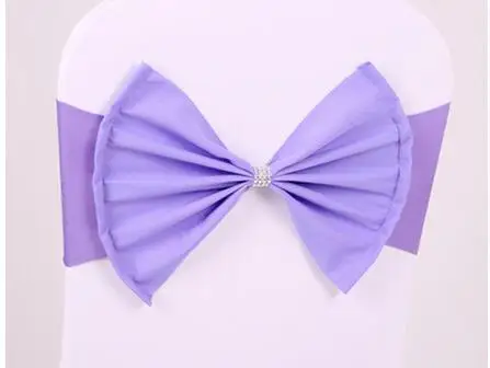 150 шт. свадебные спандекс пояс для стула ленты лайкра стрейч на стул большой бант