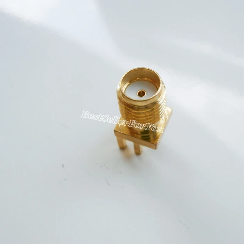 10 шт. гнездовой разъем SMA 0 62 ''гнездо PCB кронштейн для пайки RF Соединительный