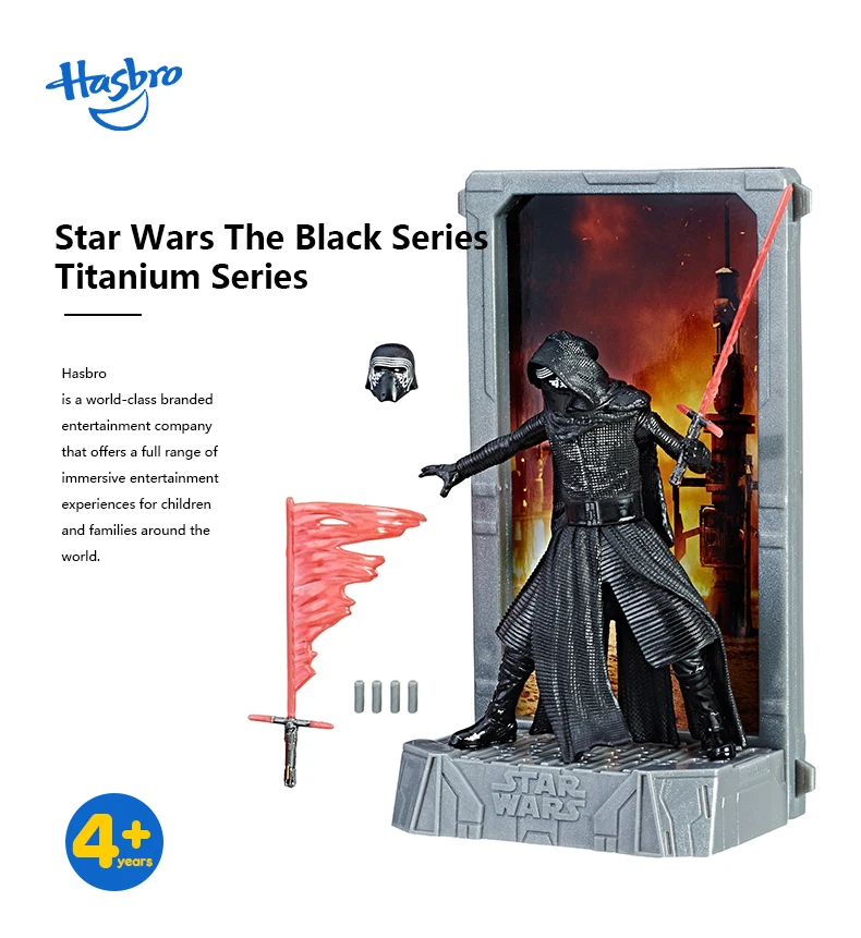 Hasbro, Звездные войны, 40-летие, черная серия, титановая серия, фигурка Дарта Вейдера, Лея, органи, Solo, коллекция игрушек, модель, подарок