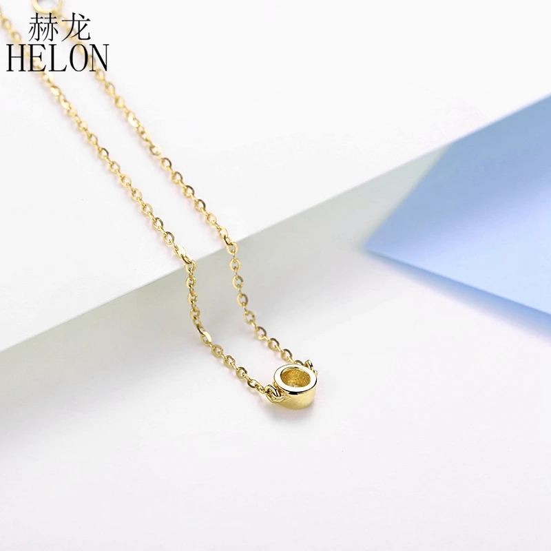 HELON Real 18 K AU750 желтое золото 0.1ct F цвет Выращенный в лаборатории Муассанит алмазный браслет Тест Положительный для женщин модные ювелирные изделия
