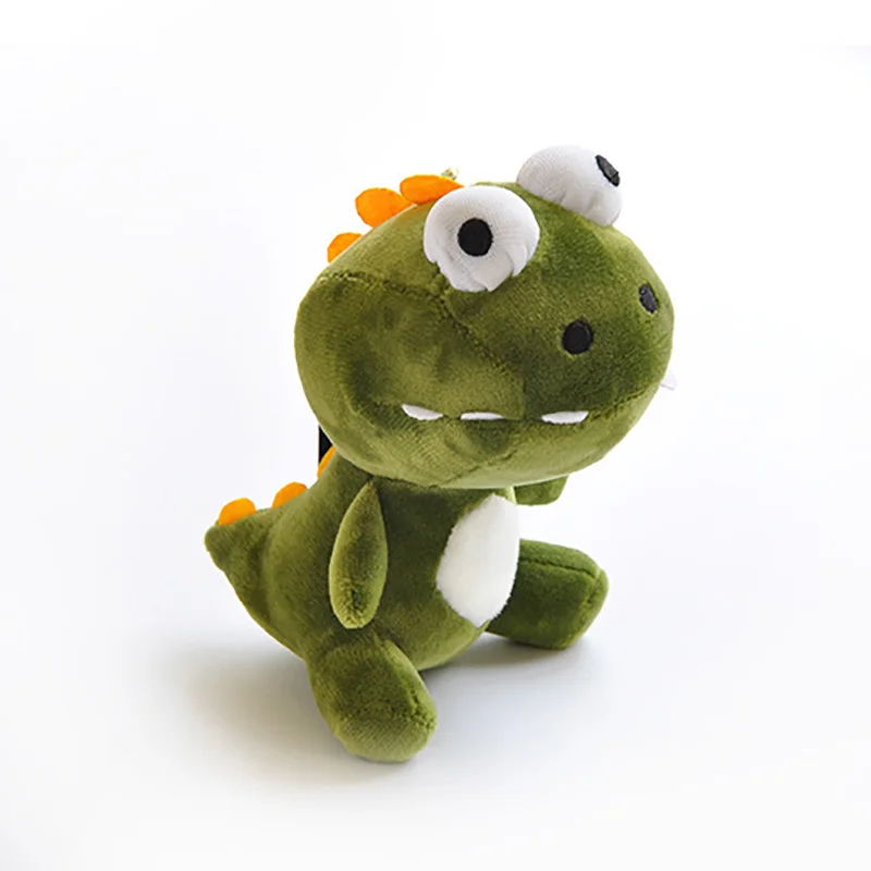Большие глаза динозавр плюшевая игрушка 10 см маленький размер куклы для детей Высокое качество мягкий хлопок детские игрушки животные для подарка
