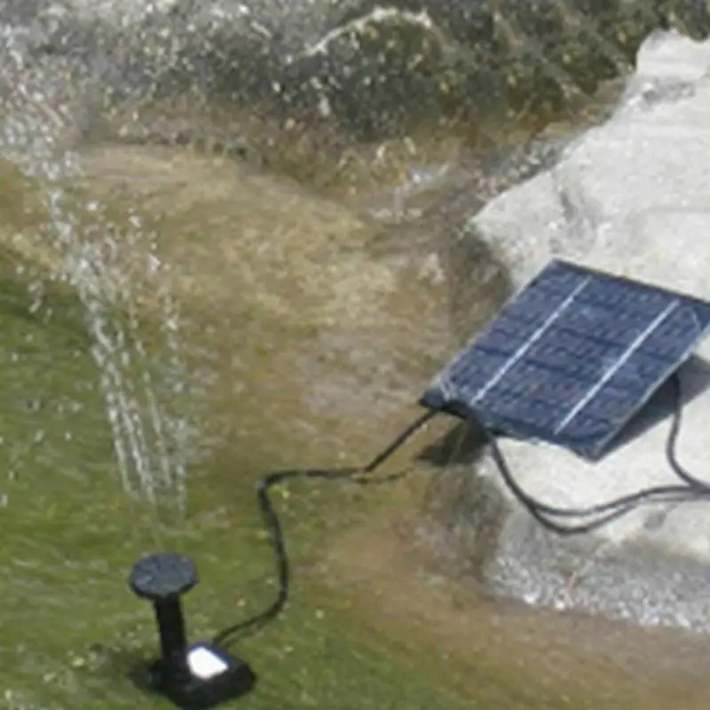 Solar Power Landscape Fountain Sight Water Pump Panel Kit Pool Garden Pond Submersible Watering | Дом и сад