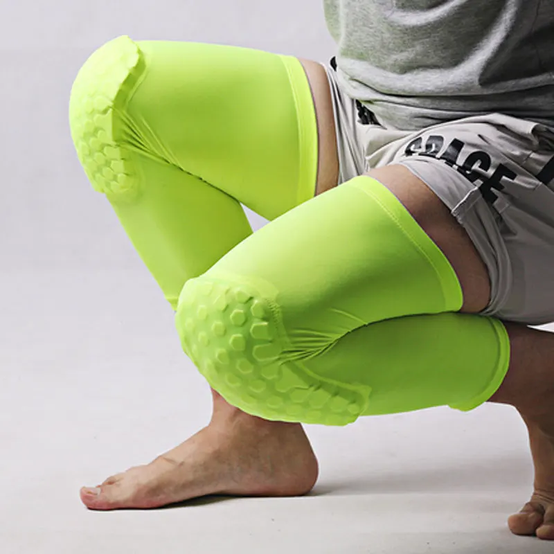 1 шт. Шестигранная губка наколенники ноги компрессионный чехол наколенник для