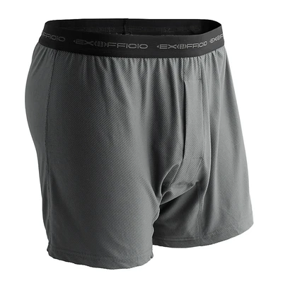 2019 Exofficio нижнее белье мужские боксеры свободное Cueca Homme De Marque черные серые США