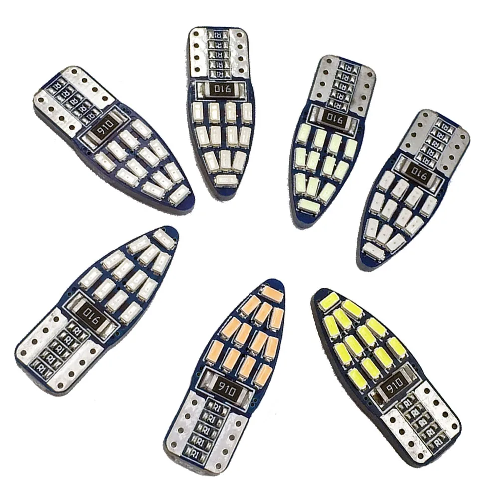 YSY 100 шт. Canbus T10 26smd 3014 Светодиодный светильник для автомобиля W5W t10 светодиодный canbus
