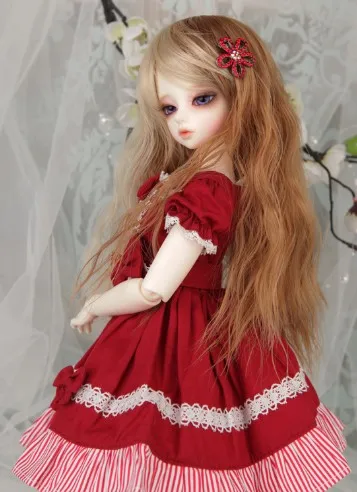 Heat Resistant Fiber KIWI BJD Doll 1/4 bjd heigh quality resign ball jiont dolls toys model for girl collection gift|Куклы| |
