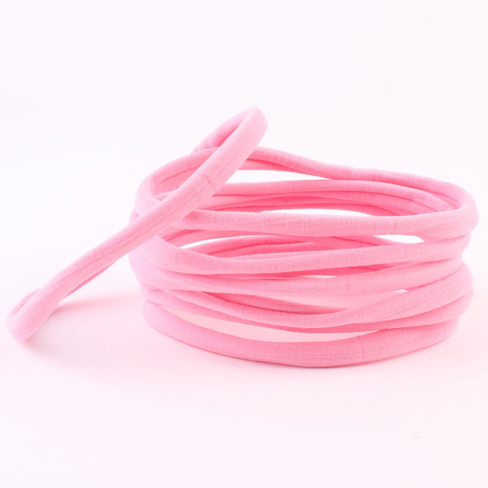 10pcs/set Baby Girl Boy Spandex Nylon Headband for Children Skinny Very Stretchy Non-Marking Headwear Elastic Head band | Детская одежда