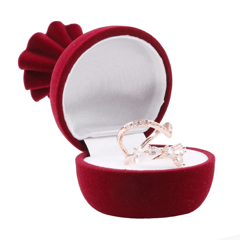 1 шт. Гранатовый Цветок Ювелирные украшения чехол удобный креативный ящик для