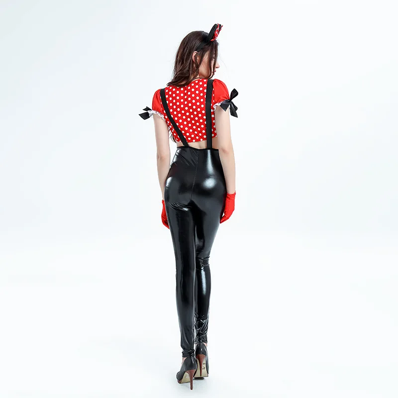 Женский костюм Miss Mouse для косплея мини мышь женский ночной клуб взрослых костюмы