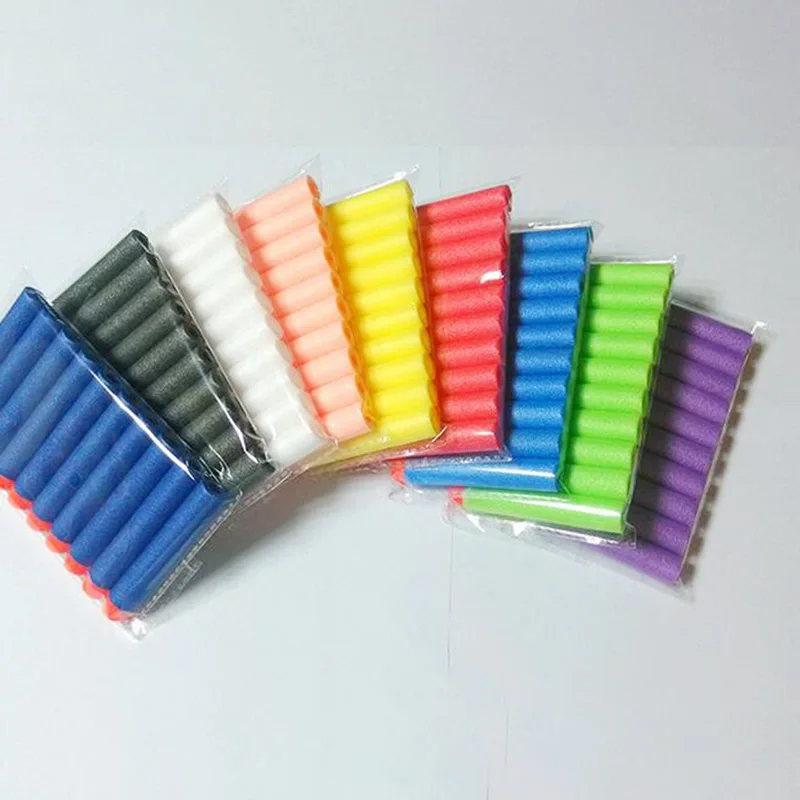 50 pcs Dart Universal Refills Toy Gun Soft Bullets For Blasters 7.2cm Eva Bullet Kids Toys | Игрушки и хобби