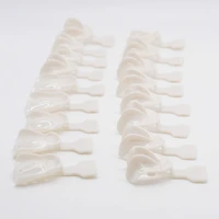 dentistry impression trays autoclavable teeth holder edentulous jaws 17pcsset with box