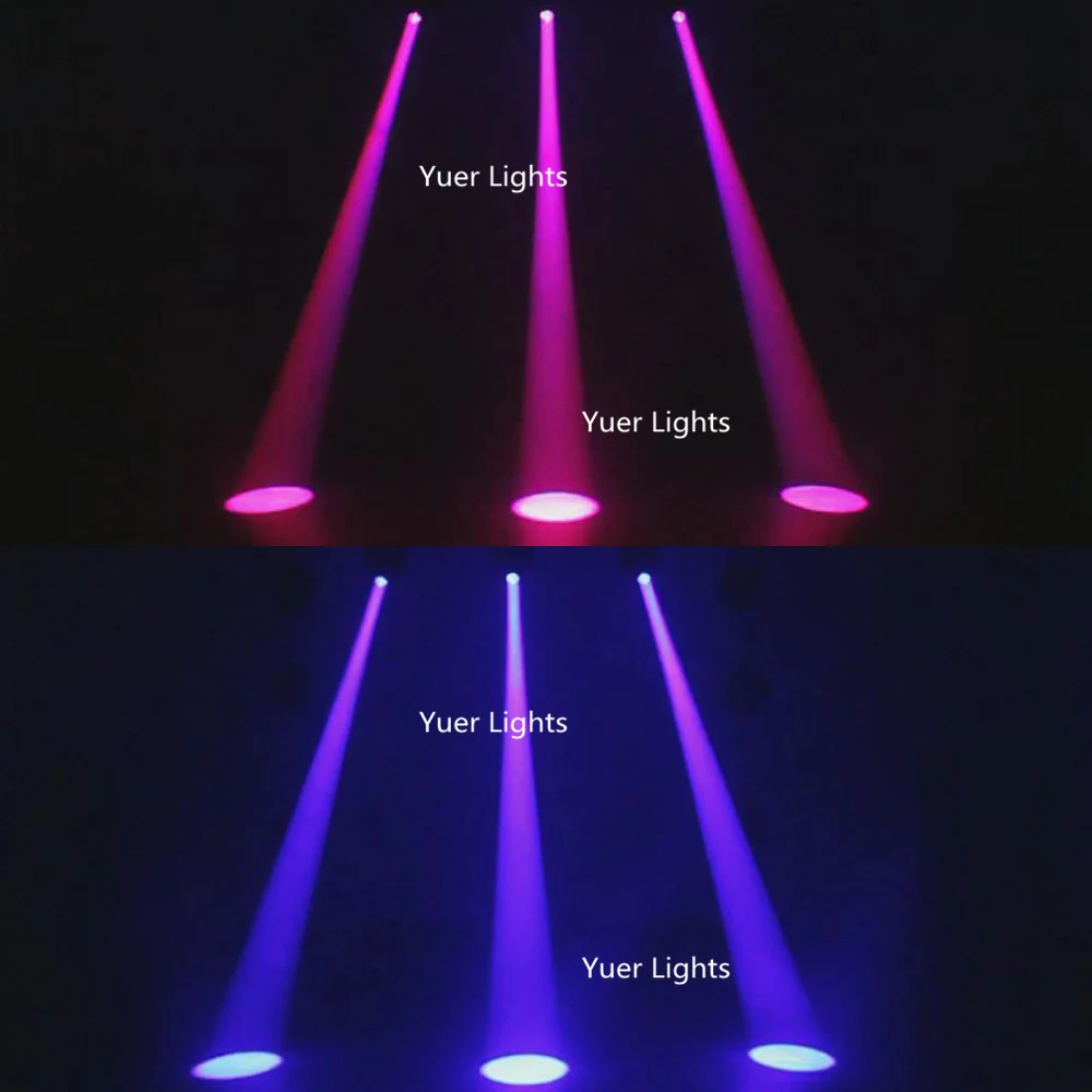 4 шт./лот движущийся луч 150 Вт LED 3 фасетные призмы свет для мытья головы точечный dj