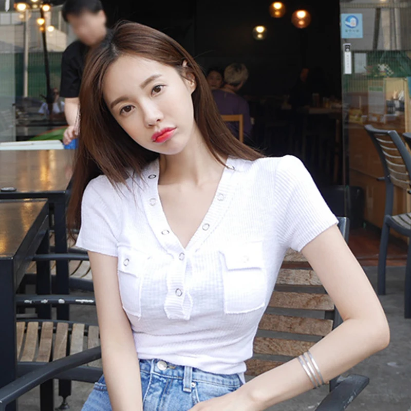 Женская футболка Харадзюку 2019 Sunmmer ривердейл женская Tumblr белая Femme корейский