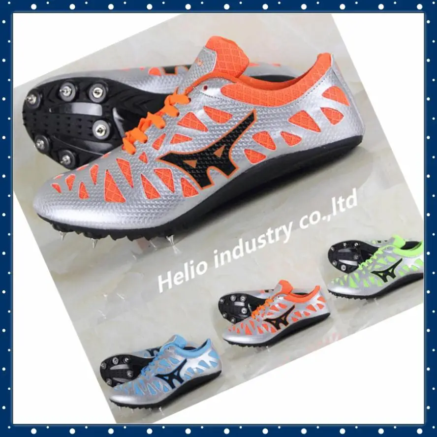 Легкие беговые кроссовки с шипами для бега мужские спортивная обувь дышащая