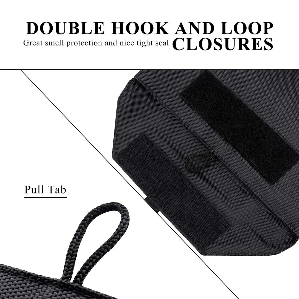 Курительная сумка с защитой от запаха угольная подкладка чехол для табака травы