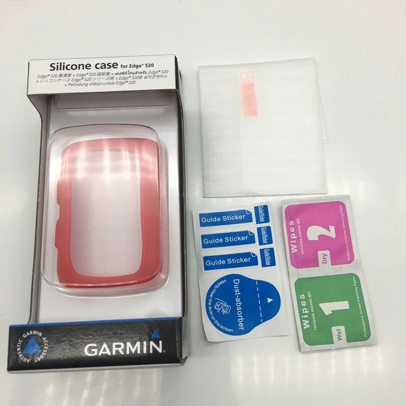 Оригинальный гелевый Чехол Garmin для Edge 520 plus велосипедный GPS компьютер GARMIN с