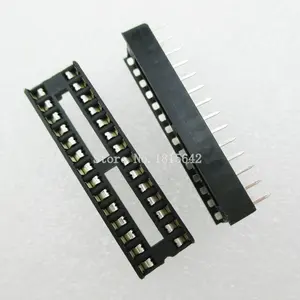 20 шт.лот 28 Pin DIP SIP IC розетки адаптер паяльный Тип узкая ic розетка