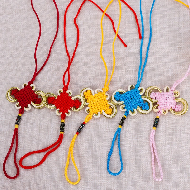 10PC Phnom Penh Chinese Knots Tassel DIY Jewelry Home Textile Curtain Clothing Sewing Accessories Key Bag Pendant Craft Tassels |