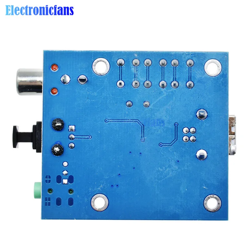 PCM2704 аудио DAC USB к S/PDIF звуковая карта декодер плата 3 5 мм аналоговый коаксиальный