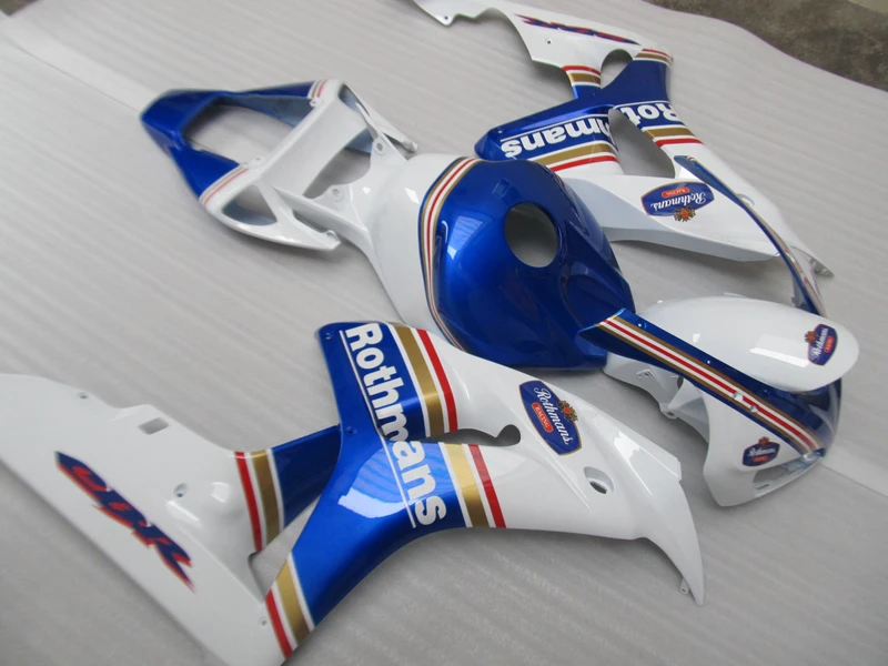

Injection molding ABS plastic fairing kit for Honda CBR1000RR 06 07 white blue fairings set CBR1000RR 2006 2007 FC23