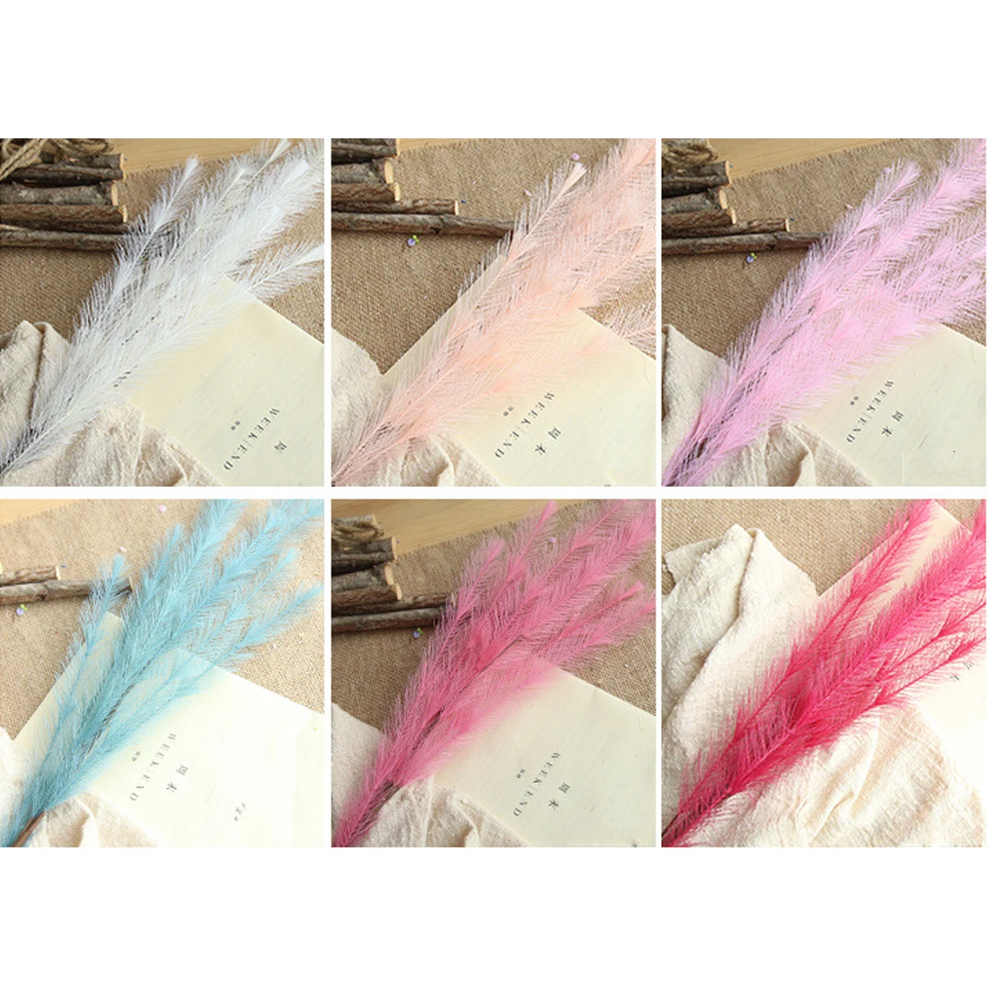 Artificial Flowers Fake Plastic Art Small Bouquet Flores Home Party Wedding Decorations Vivid Fuzzy Decorative | Дом и сад