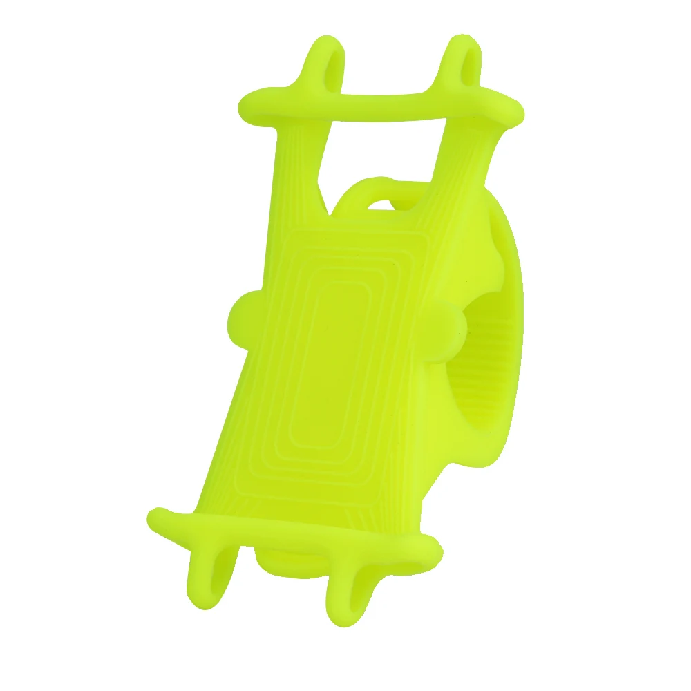 Yellow Rovtop Bicycle Phone Holder for IPhone Samsung Universal Mobile Cell Phone Holder Bike Handlebar Clip Stand GPS Mount Bracket - Цвет: Yellow