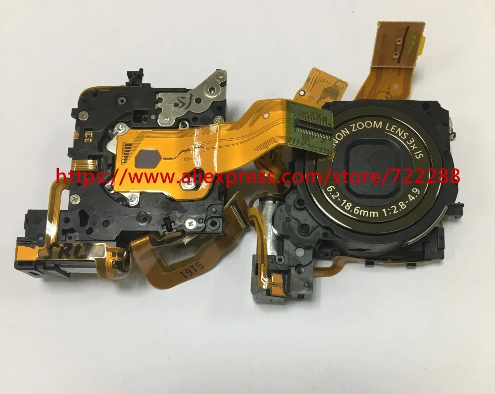 Новый оригинальный серебристый зум-объектив Ass'y для Canon IXUS85 IS SD770 с CCD-модулем
