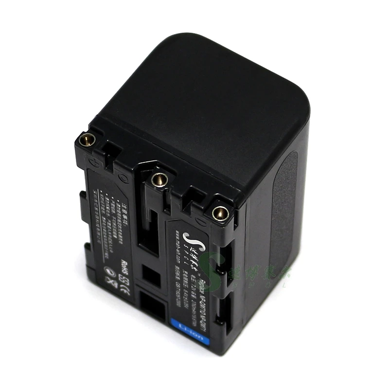 NP-QM71D батарея для SONY CLM-FHD5 CLM-V55 клип-на ЖК-монитор HVL-LE1 батарея видео светильник