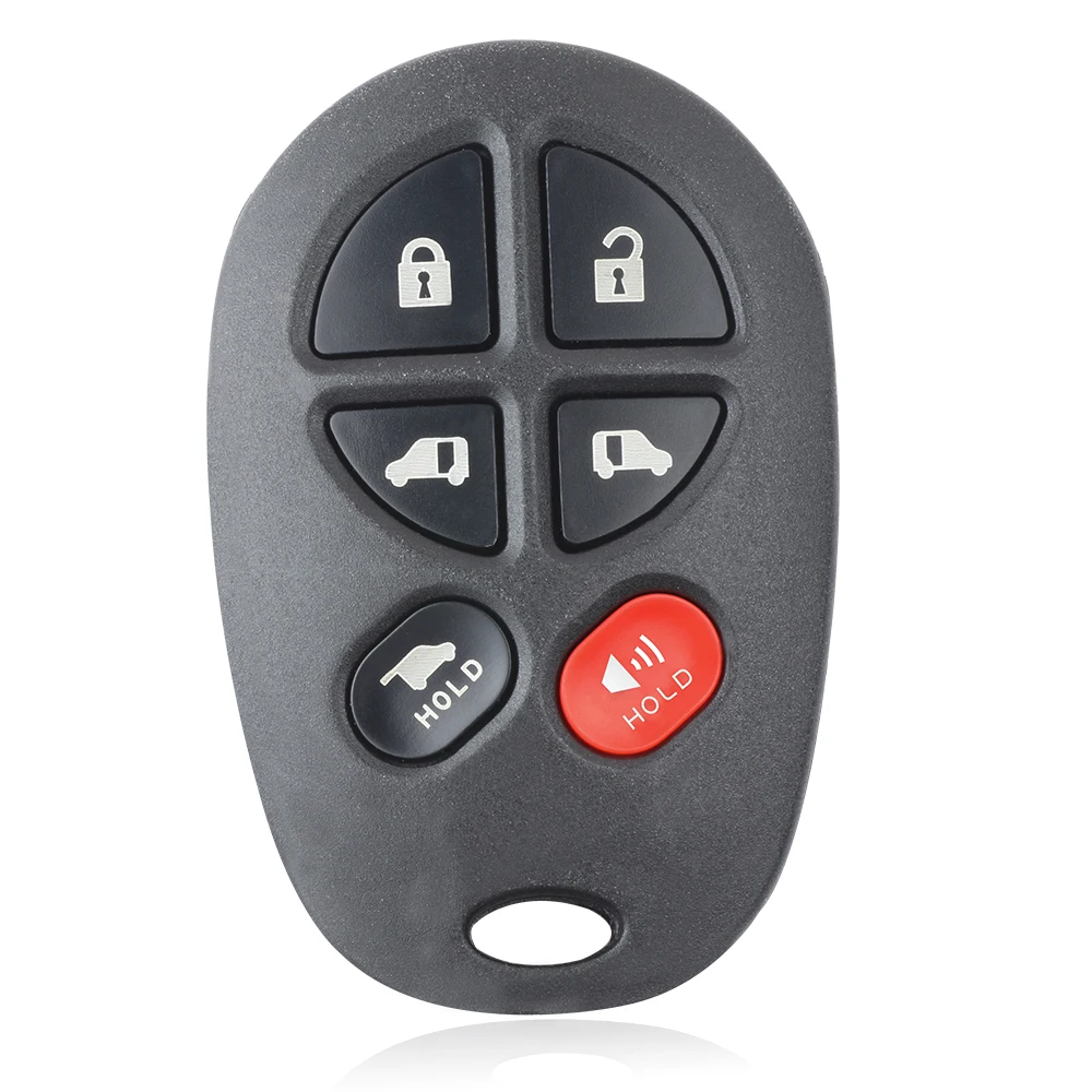 Keyecu 10*6 кнопочный безключевой доступ для Toyota Sienna 2004 2005 2006 2007 2008 2009 2010 2011 2012 GQ43VT20T |
