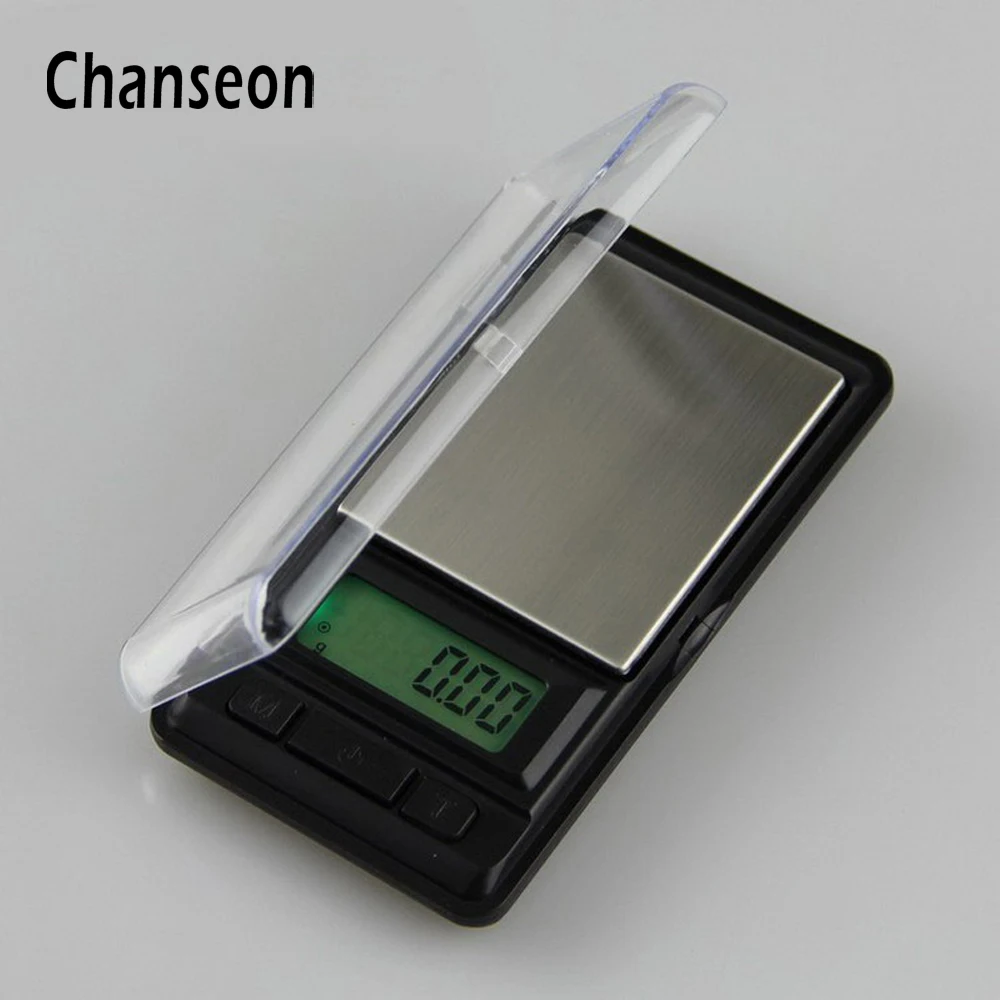 Chanseon 200 г x 0 01 мини точные цифровые карманные весы для золота Bijoux Алмазные Весы