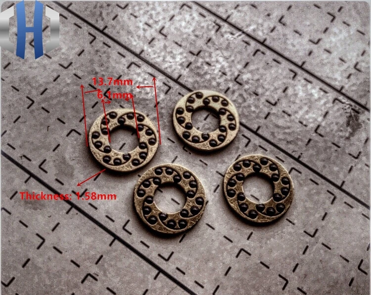 Медная рамка подшипника Флиппер керамические подшипники зеленые шипы