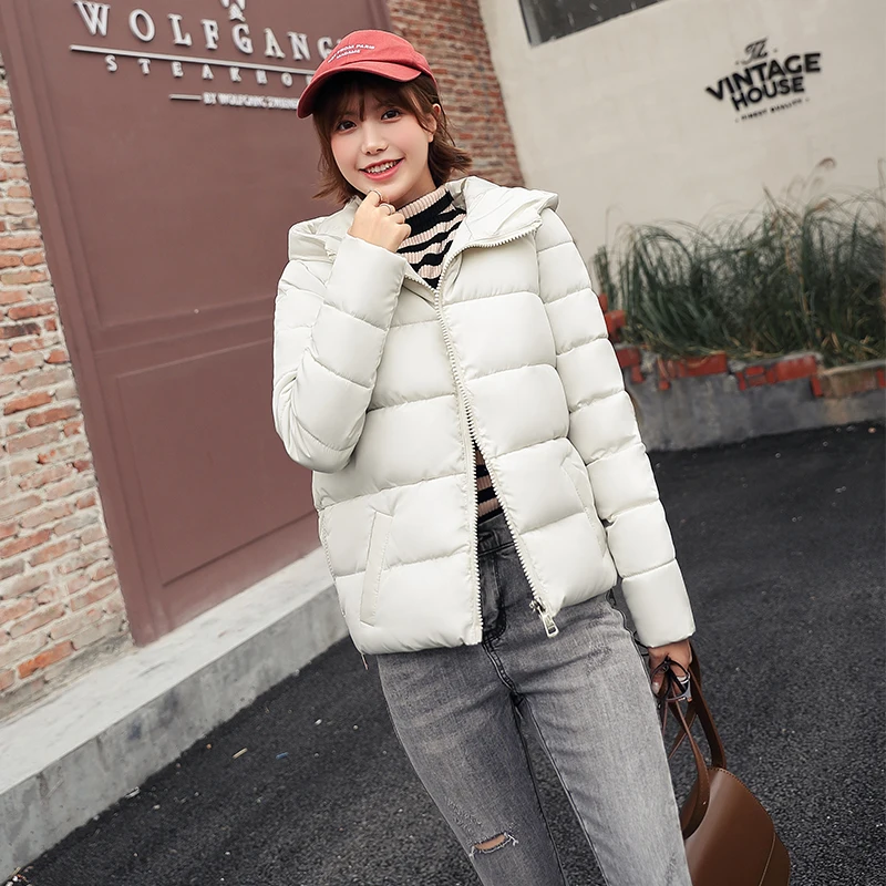 Fitaylor/зимняя женская короткая хлебная хлопковая куртка парка повседневная на