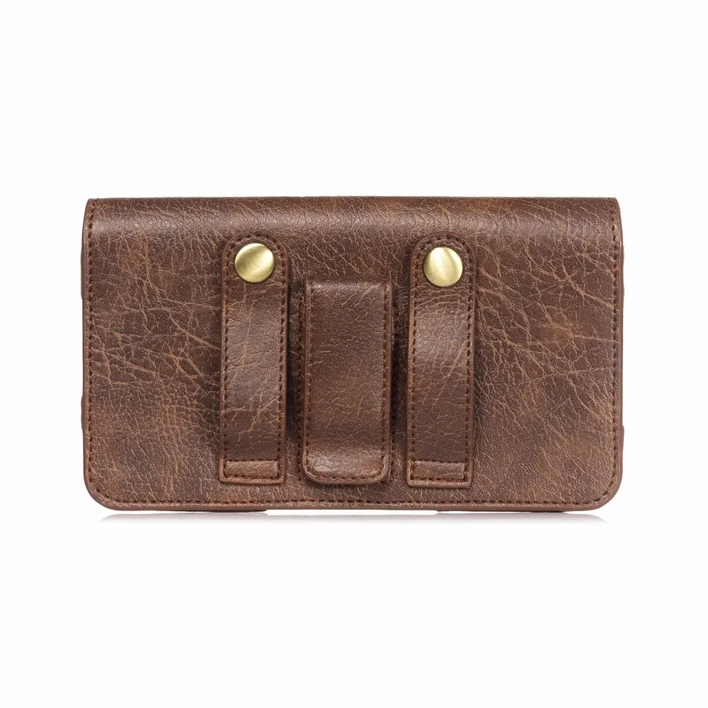 Чехол кобура из искусственной кожи с зажимом для ремня/ID кошелек Meizu 7 E2 M6 Note M6s M8c 15