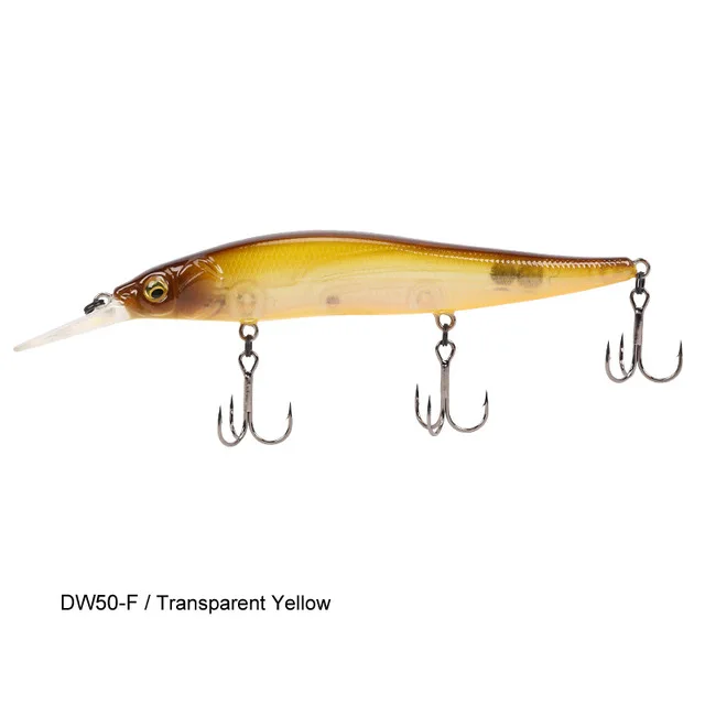 TSURINOYA DW50 110 мм/14,7 г подвесной гольян фреза из вольфрамовой стали Minnow Isca искусственный Para воблер PESCA Crankbait - Цвет: F