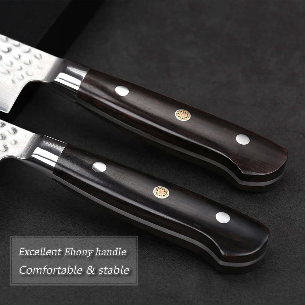 7 дюймовые овощные ножи TURWHO Nakiri японский Профессиональный кухонный нож из