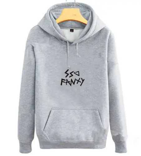 Mainlead KPOP блок B ZICO же стиль кепки Толстовка Свитшот унисекс - Цвет: Gray
