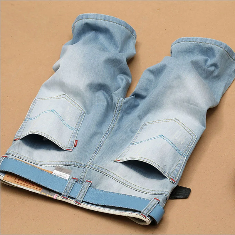 1 шт. Для мужчин большие размеры джинсы Шорты Штаны 2018 Летняя мода из чистого