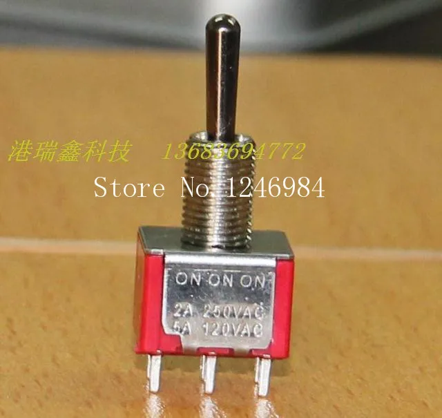 [SA]T812 двойной 6-футовый тумблер полный M6.35 маленький тумблер-переключатель Q11 Taiwan